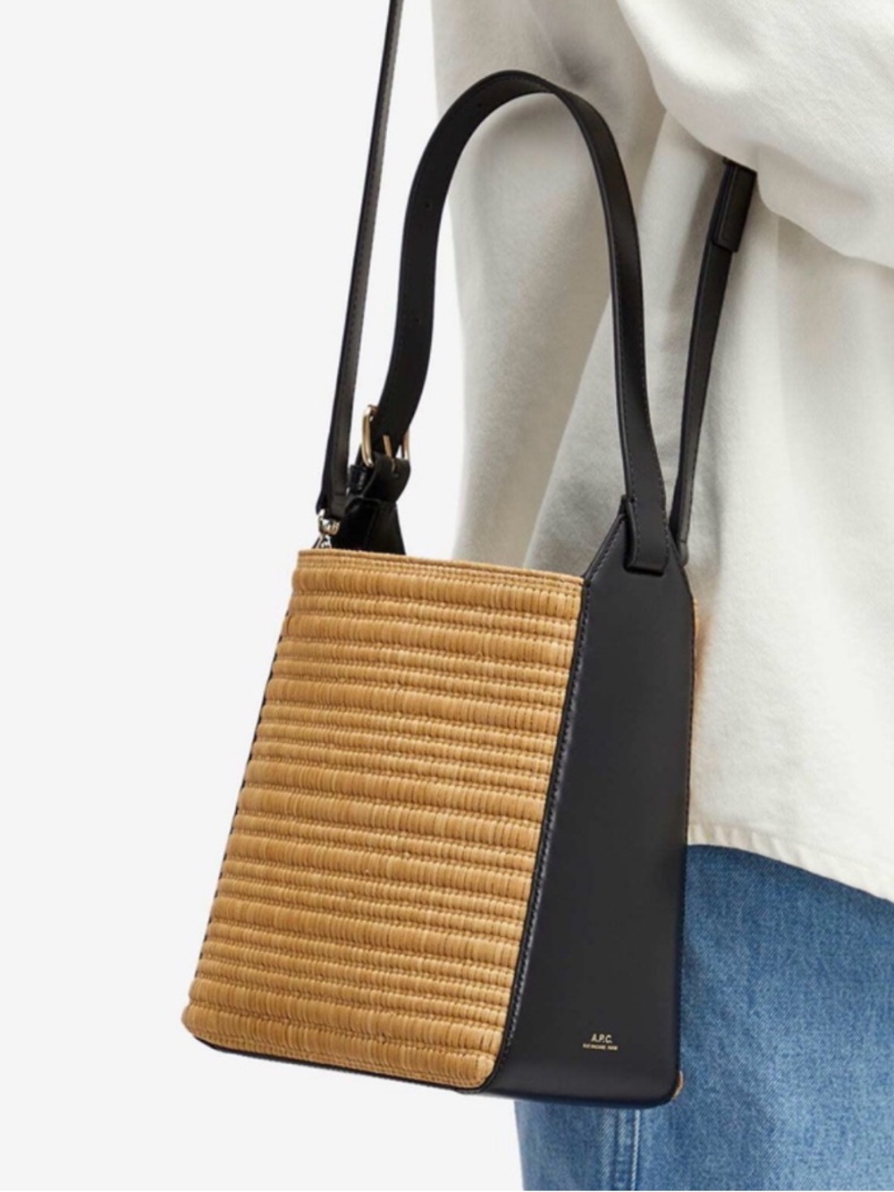 APC Virginie bag in brown